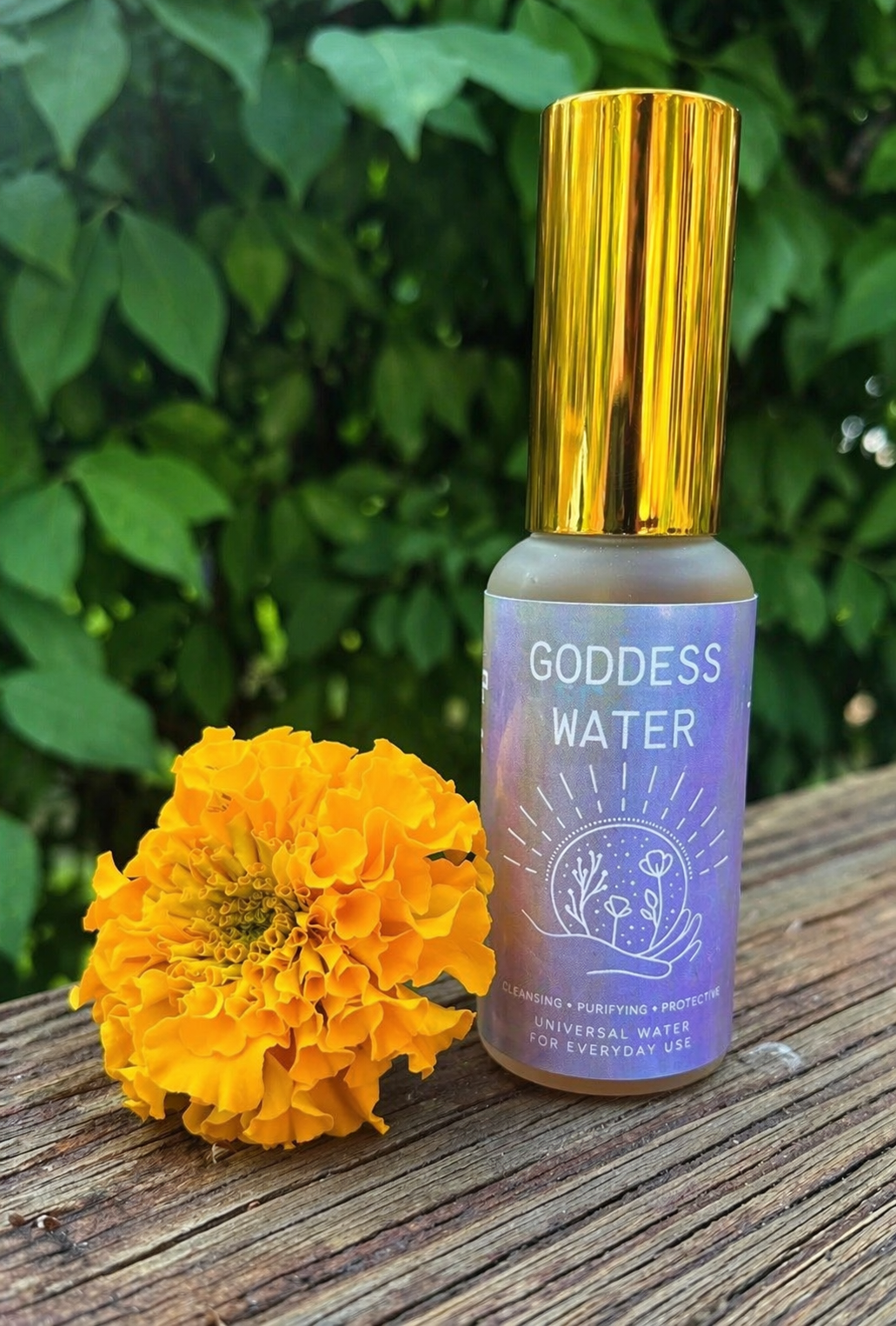 Goddess Water – Spiritual Cleansing & Protection Mist
Cleanse • Purify • Protect